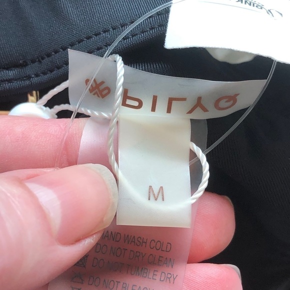 PILYQ Women’s Size M Bikini Top Zig Zag Print Swim - Picture 15 of 16